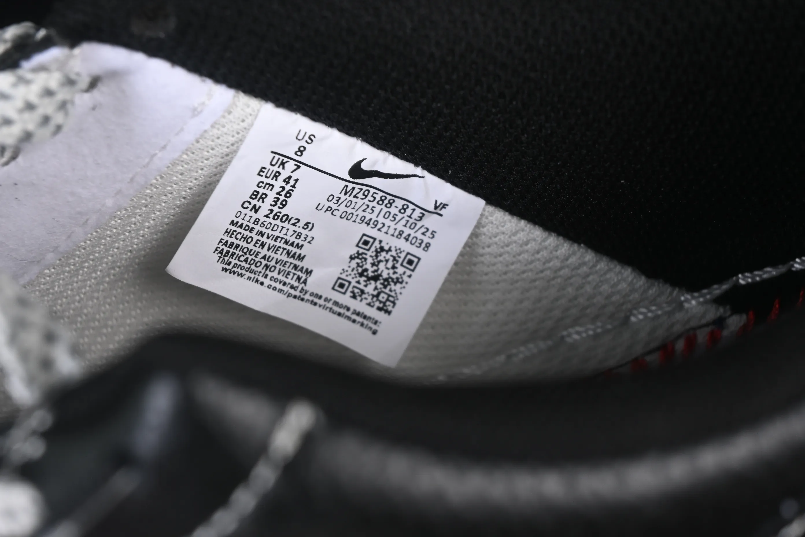 All categories Nk Air Force 1 Air Force series Nk Air Force 1 Low Air Force low-top Nike Air Force 1'07 Low LV joint beige black red small double hook Air Force 1 low-top casual sneakers MZ9588-813
